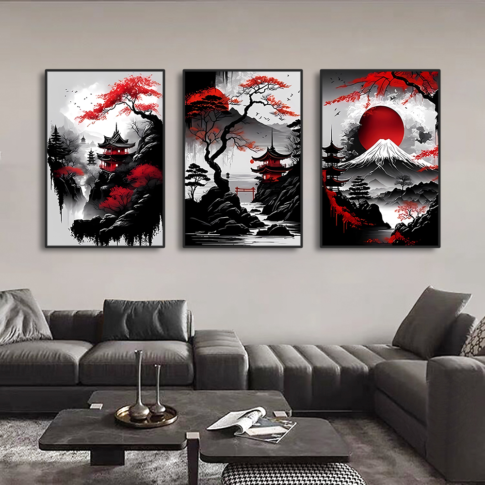 Japanese Lifestyle Movie - Vintage Japanese Style Natural Landscape Digital