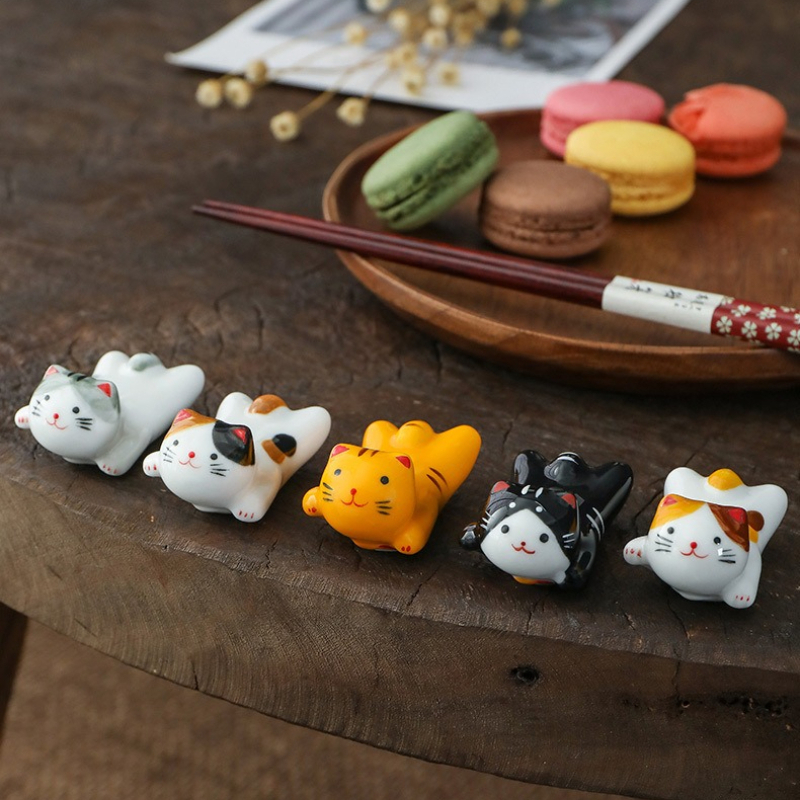 Flying Cat Ceramic Chopstick R - огляд і ціна Chopstick Rest Ceramic