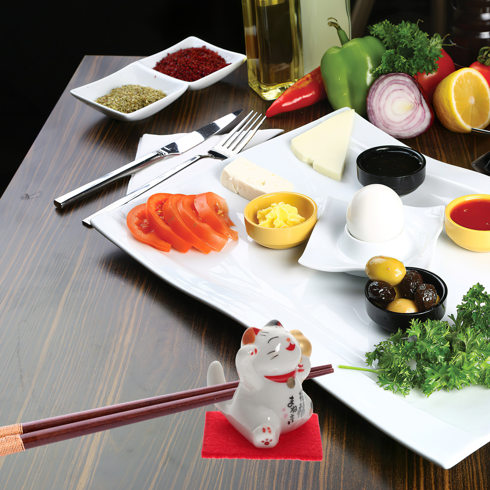 Animal Indoor Chopsticks Rest  - огляд і ціна Chopstick Rest Ceramic
