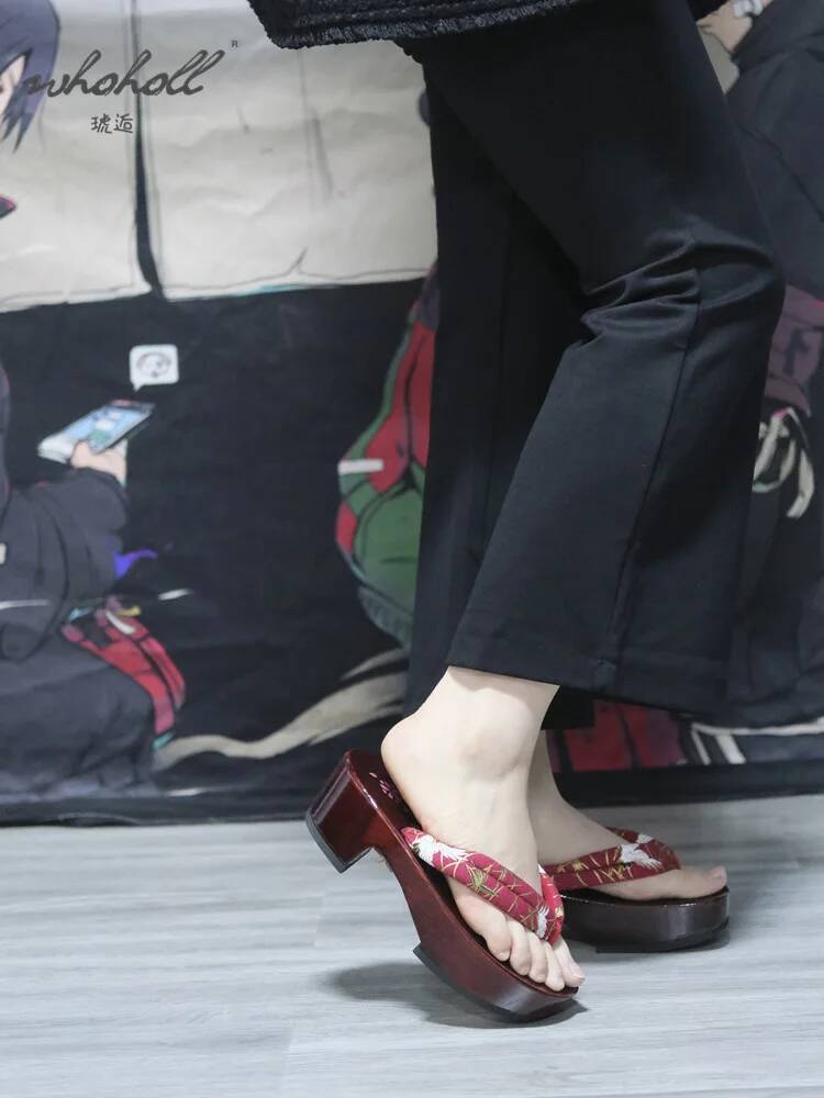 Japanese Wooden Gets Summer Wo - огляд і ціна Geta Wooden Sandal
