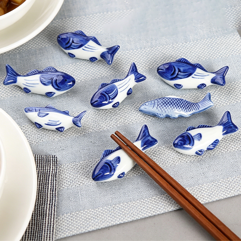 9pcs Ceramic Chopstick Rest Cu - огляд і ціна Chopstick Rest Ceramic