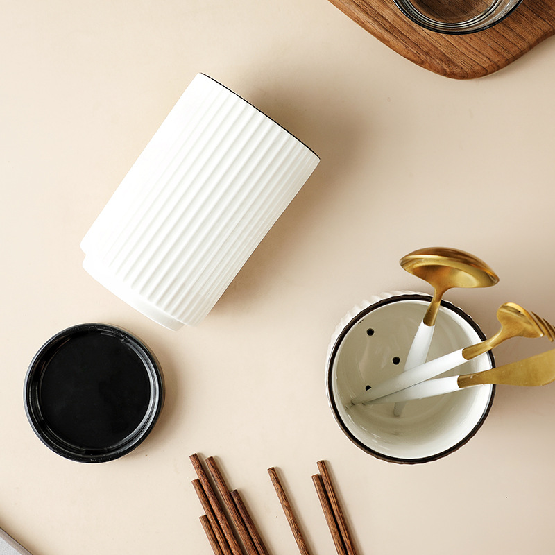 Kitchen Ceramic Tube Drain Cho - огляд і ціна Chopstick Rest Ceramic