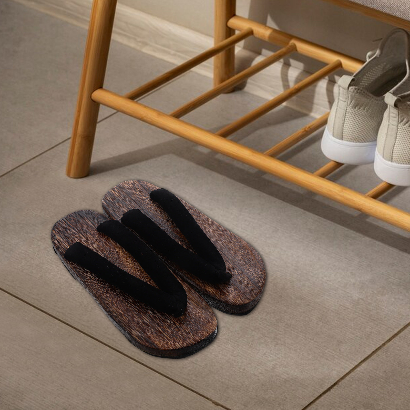 Men's Japanese Wooden Geta San - огляд і ціна Geta Wooden Sandal