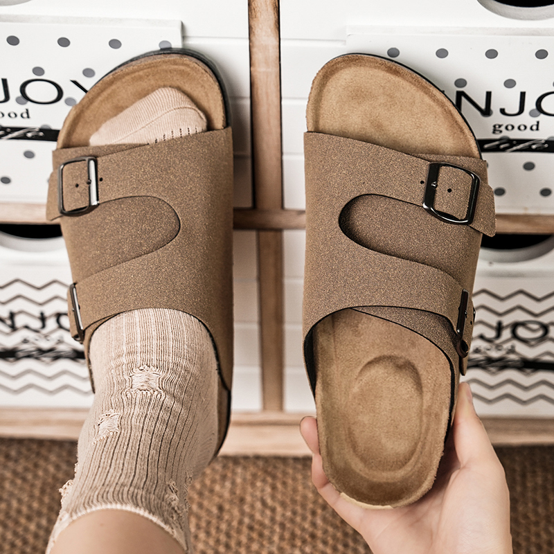 2026 Cork Slippers Men Summer  - огляд і ціна Geta Wooden Sandal