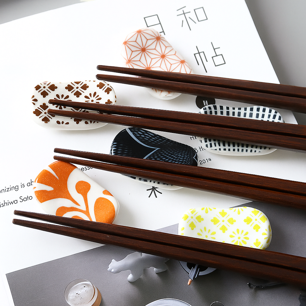 Japanese Style Chopsticks Spoo - огляд і ціна Chopstick Rest Ceramic