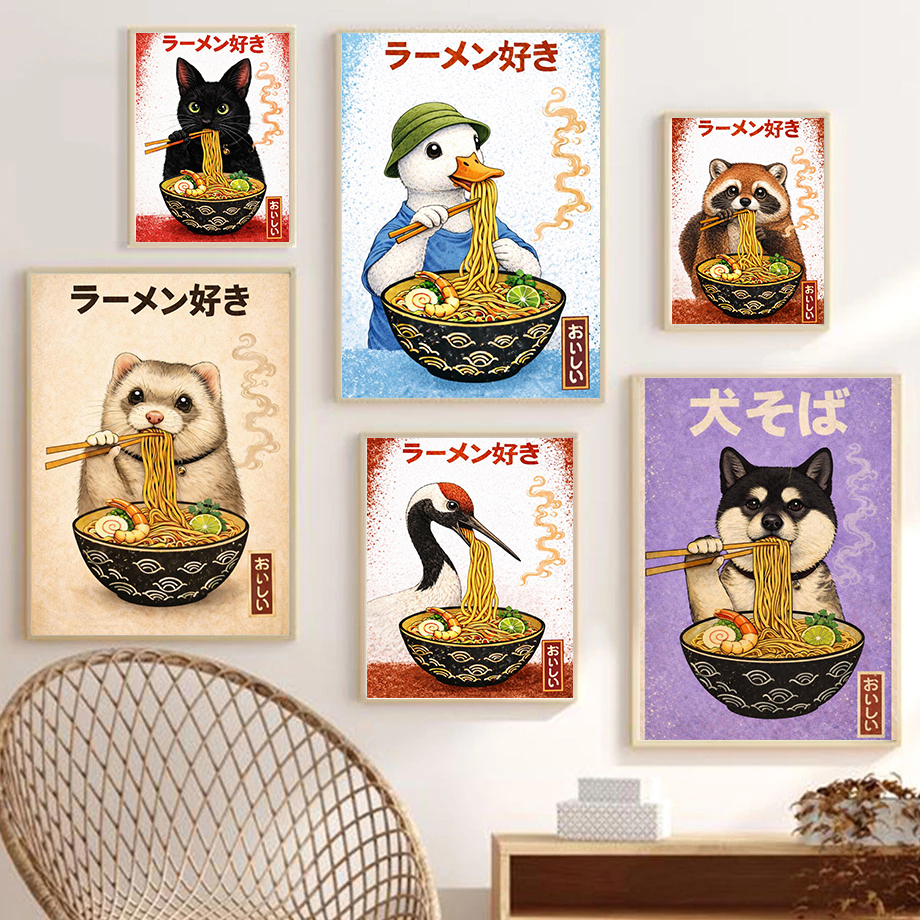 Funny Japanese Food Posters Cu - огляд і ціна Japanese Food Lifestyle