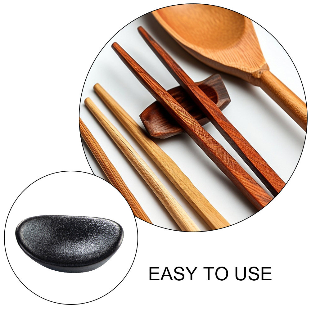 2Pcs Smooth Surface Ceramic Ch - огляд і ціна Chopstick Rest Ceramic