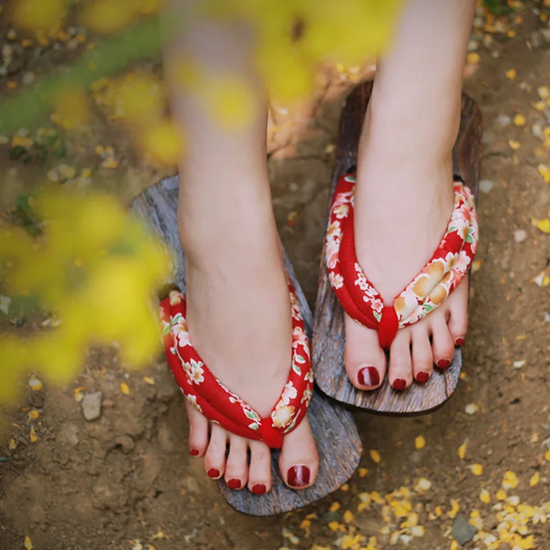 Women's Cosplay Shoes Double H - огляд і ціна Geta Wooden Sandal