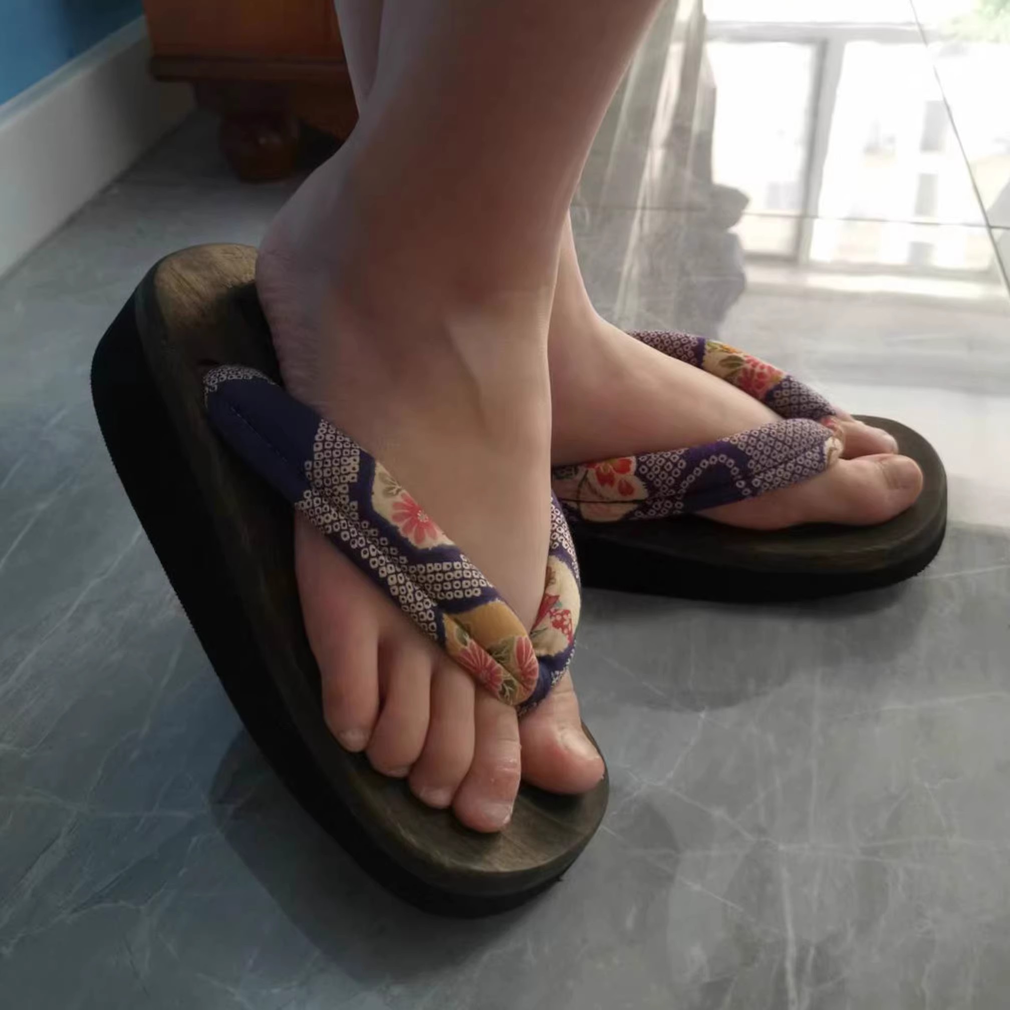 Women's Cosplay Shoes Mid Heel - огляд і ціна Geta Wooden Sandal