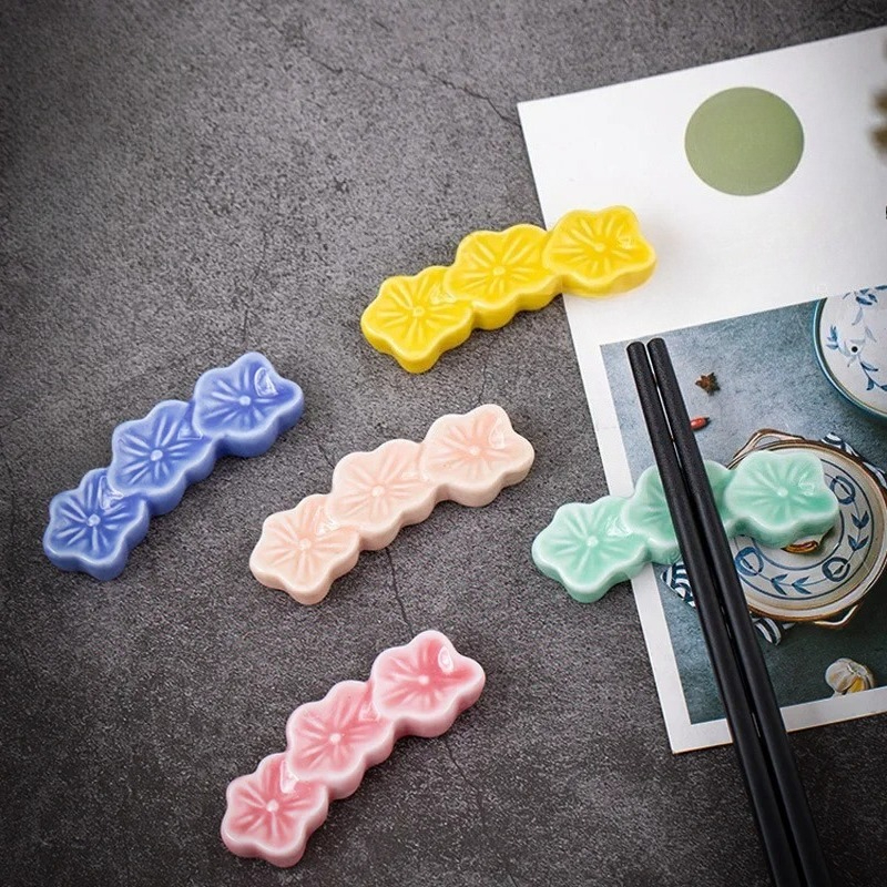 1PC Ceramic Sakura Blossoms Ch - огляд і ціна Chopstick Rest Ceramic