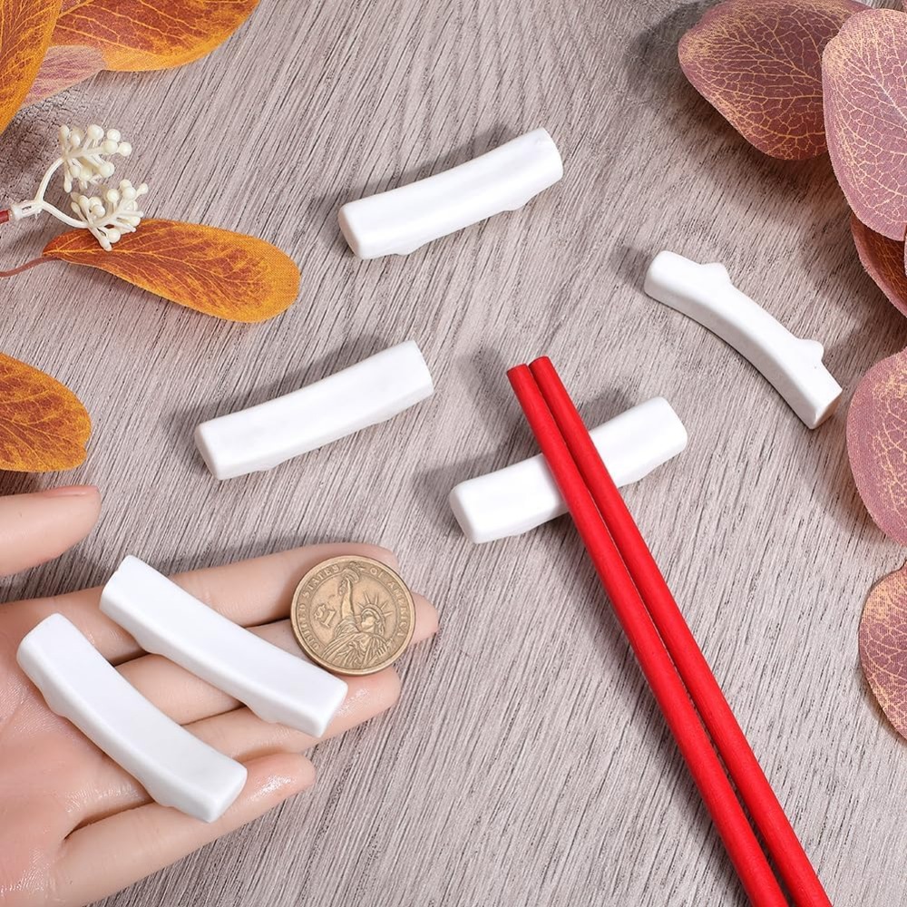 12Pcs Chopstick Rest White Jap - огляд і ціна Chopstick Rest Ceramic
