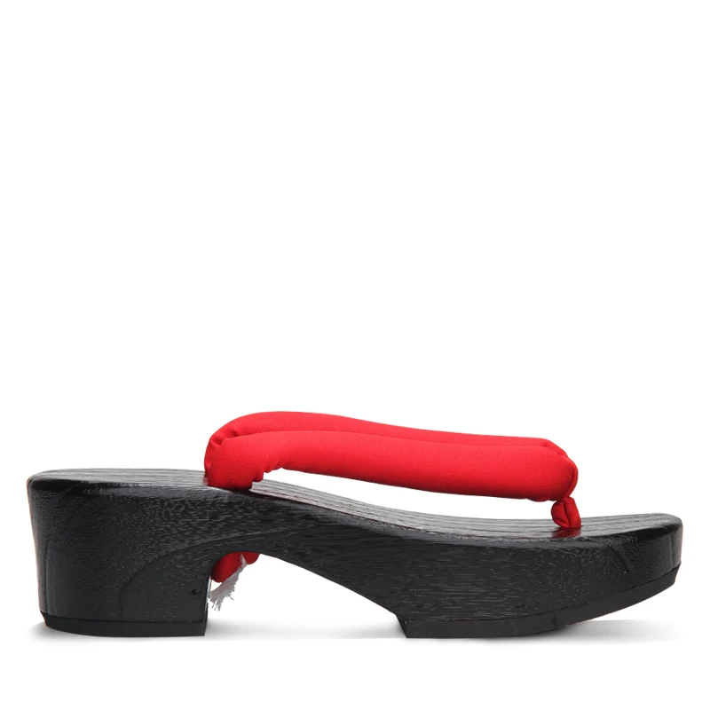 Women's Black Crescent Moon Sh - огляд і ціна Geta Wooden Sandal