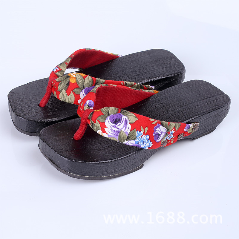 2026 New Women's 4cm Heel Geta - огляд і ціна Geta Wooden Sandal