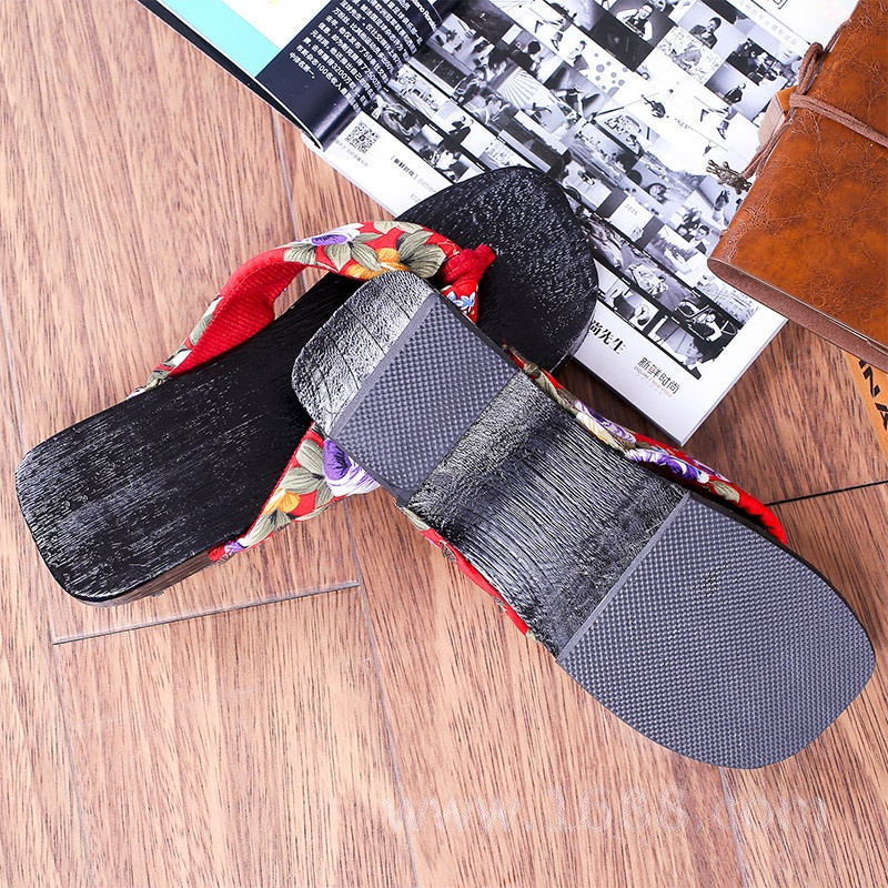2026 New Women's 4cm Heel Geta - огляд і ціна Geta Wooden Sandal