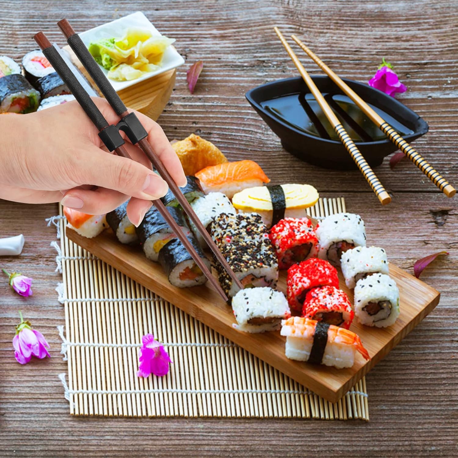 5PCS Training Chopsticks Repla - огляд і ціна Chopstick Rest Ceramic