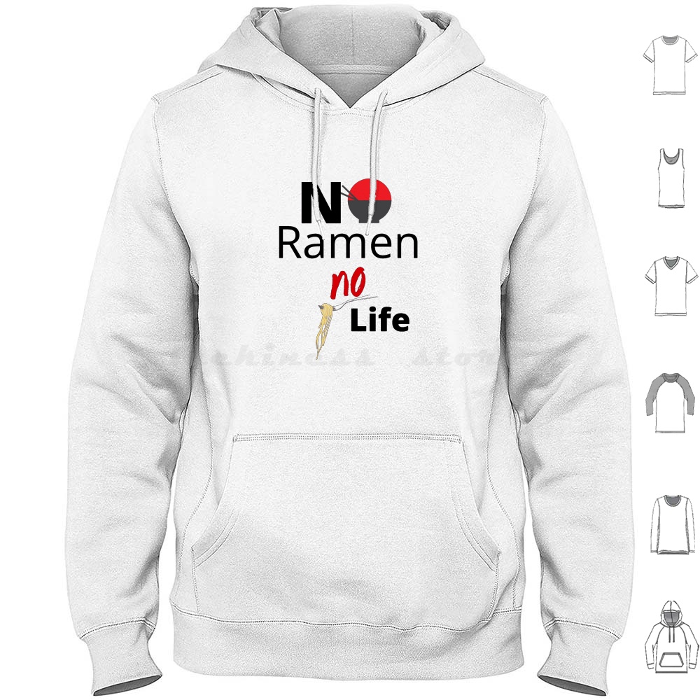 No Ramen No Life Hoodie Cotton - огляд і ціна Japanese Food Lifestyle