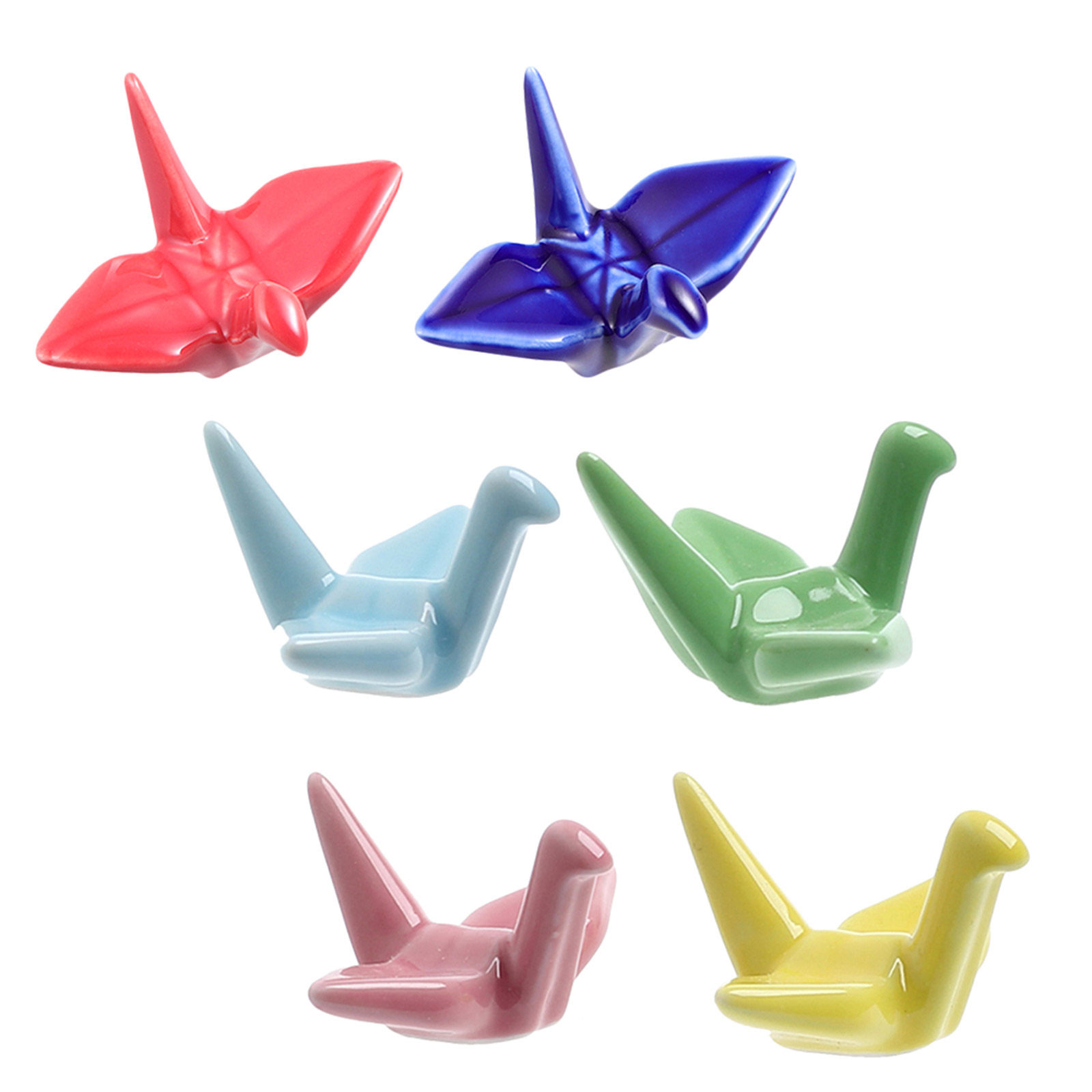 6Pcs Smooth Surface Ceramic Ch - огляд і ціна Chopstick Rest Ceramic
