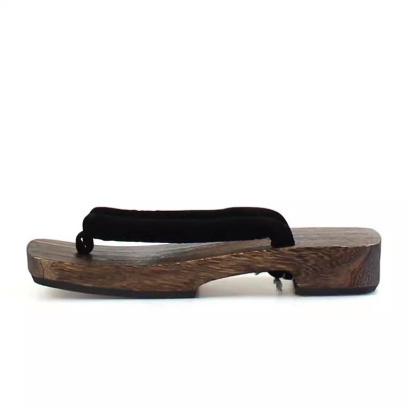 Men's Charcoal Cosplay Wood Su - огляд і ціна Geta Wooden Sandal
